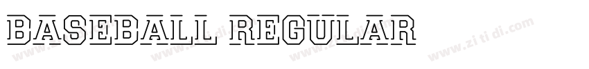 BASEBALL Regular字体转换 BASEBALL Regular字体转换